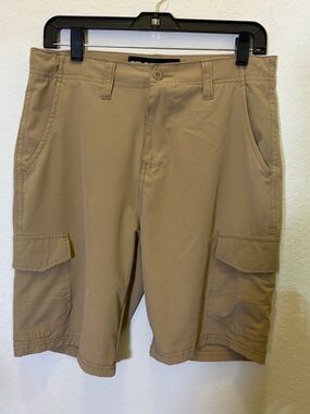 Men's Cargo Shorts – Classic Tan Utility Style